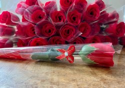 Zeep roosjes ( soap flowers )