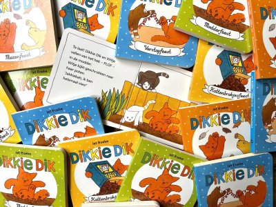 Dikkie Dik uitdeelboekje