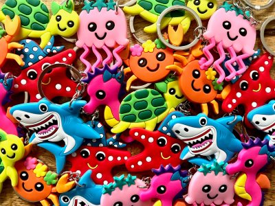 Sleutelhangers - sea life