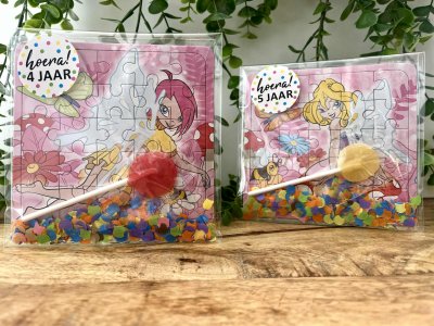 Traktatie Fairy / fee puzzel