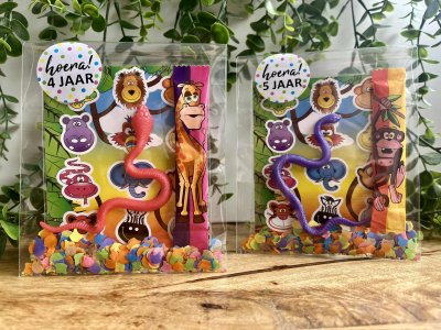 Traktatie uitrekbare strech slangen