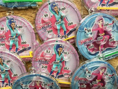 Flipperspel supergirls