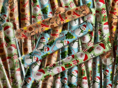 Klaparmband Kerstmis