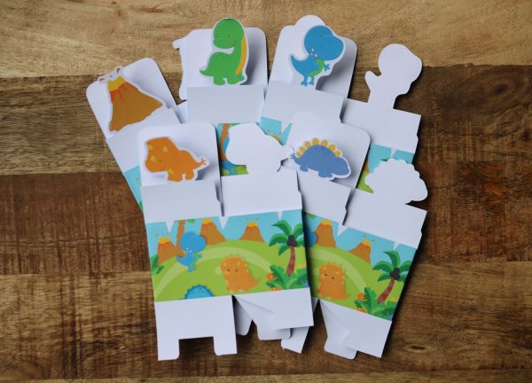 Vouwdoosje dinosaurus Vouwdoosje dinosaurus