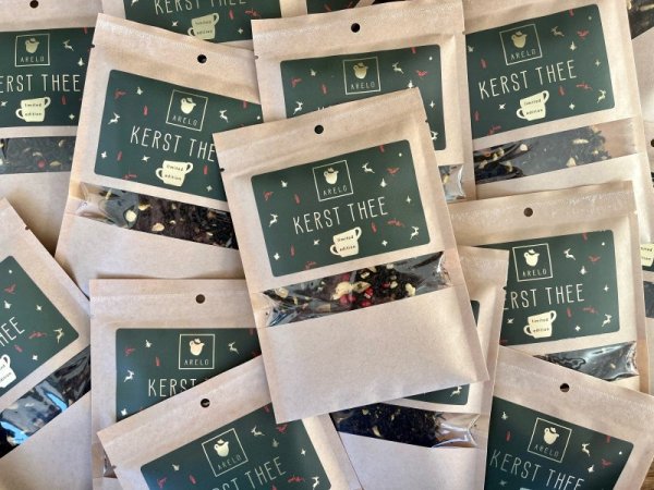 Kerst thee cadeaupakketje