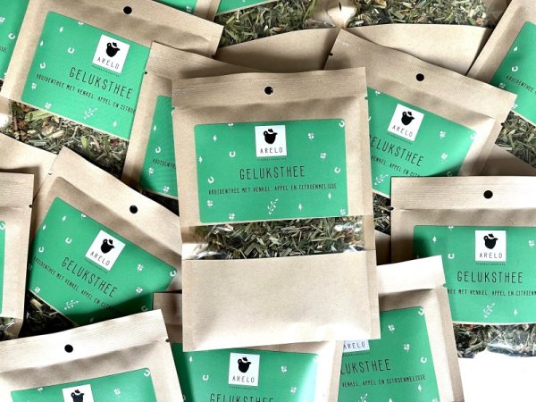 Geluks thee cadeaupakketje