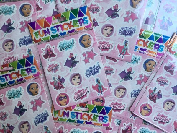 Superhelden traktatie meisjes