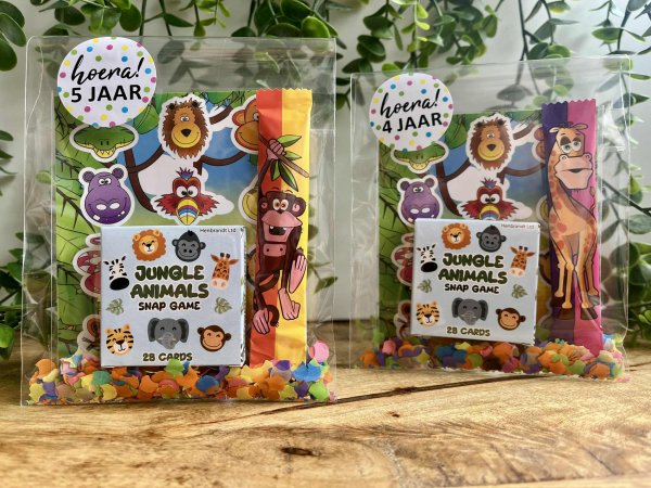 Memory traktatie Jungle dieren 2