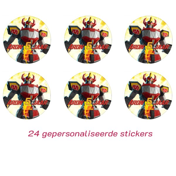 Power Rangers Megazord sticker