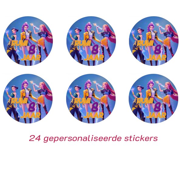 Huntrix K-Pop sticker (1)