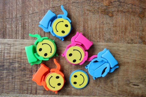 Smiley schietschijfje Smiley schietschijfje