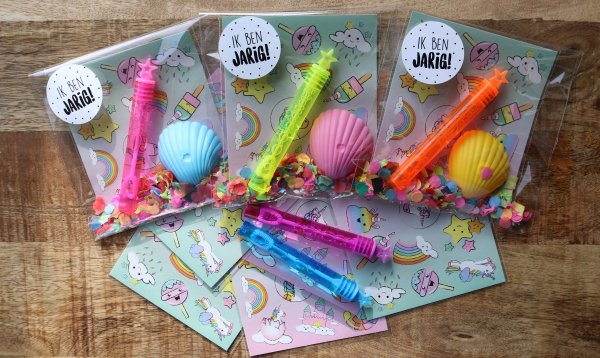 Unicorn bellenblaas traktatie Unicorn bellenblaas traktatie