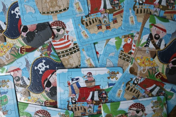 Piraten puzzel Piraten puzzel