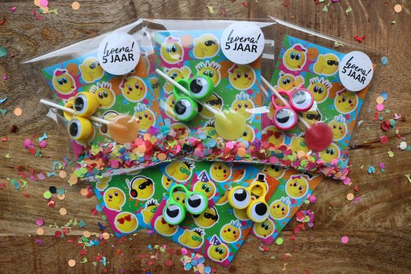 Vingeroogjes traktatie Vingeroogjes traktatie