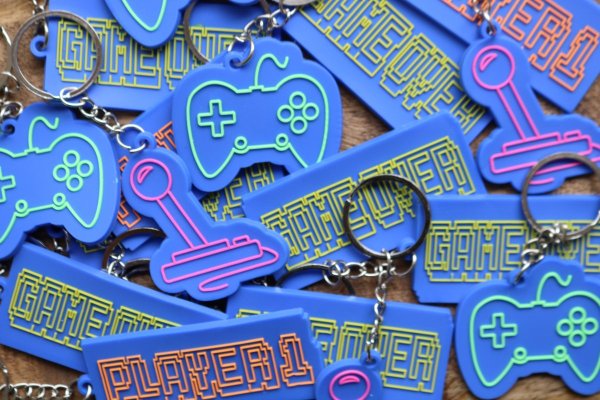 Gamer sleutelhanger Gamer sleutelhanger