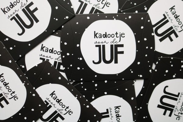 Kadootje voor de juf Kadootje voor de juf
