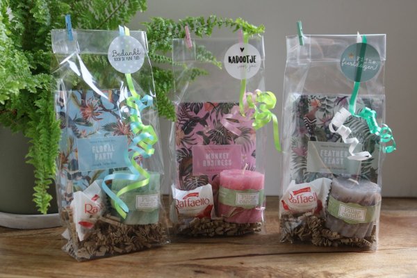 Cadeau zakje / bedankje