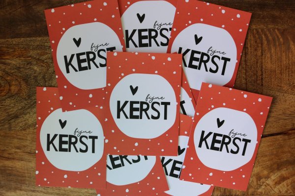 Kerst bedankje - Fijne kerst Kerst bedankje - Fijne kerst