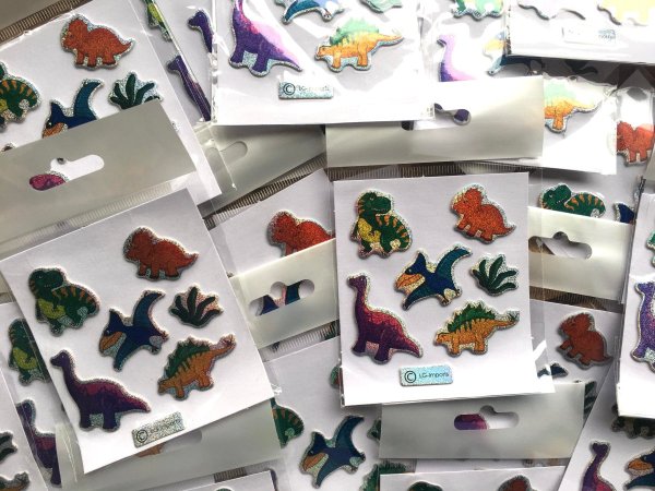 Glitter stickers dinosaurus Glitter stickers dinosaurus
