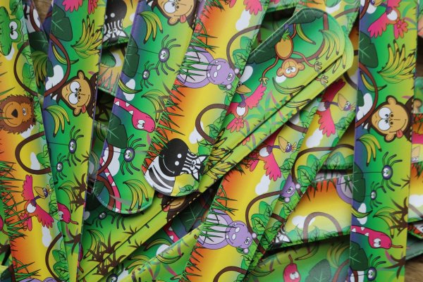 Regenboog traktatie jungle dieren Regenboog traktatie jungle dieren