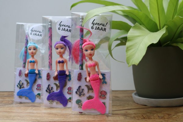 Glitter traktatie zeemeermin / mermaid Glitter traktatie zeemeermin / mermaid