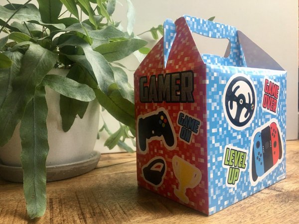 Traktatiebox / Menubox Gamer Traktatiebox / Menubox Gamer