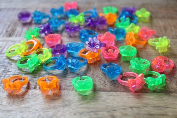 Neon ringentjes Neon ringentjes