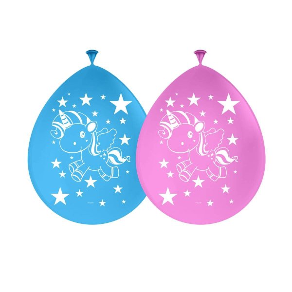 Unicorn Ballonnen, 8st. Unicorn Ballonnen, 8st.