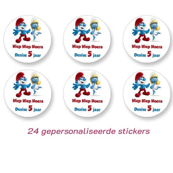 Smurfen sticker