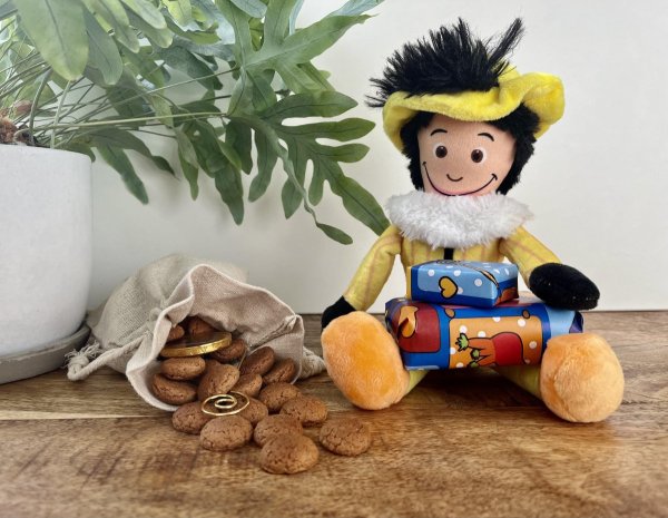 Piet pluche knuffel 30cm Piet pluche knuffel 30cm